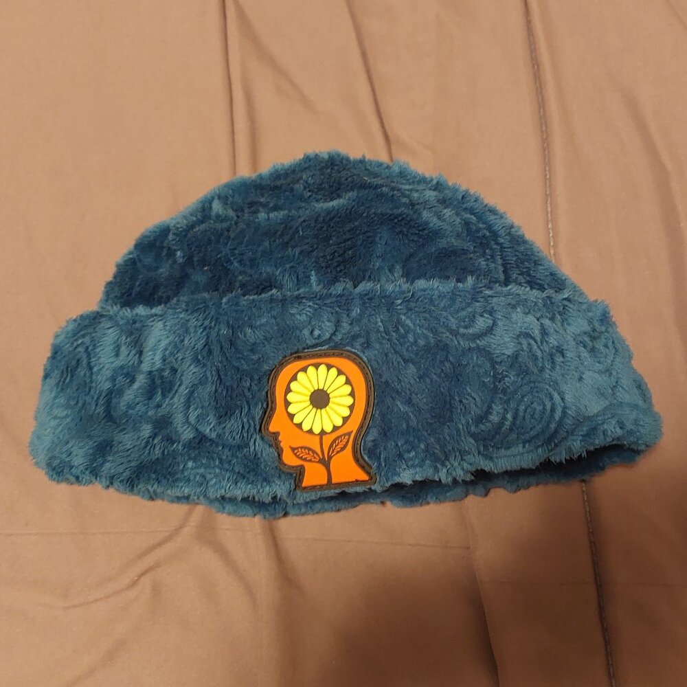 Brain dead fur beanie